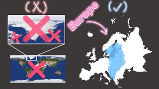 🗺️🗺️🌏“The true size of 🇬🇱Greenland🇬🇱”『Size comparison between Greenland and other countries』| (2024)