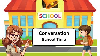 School conversation | School dialogue | Mom son #school #kidslearning