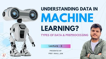 03. Understanding Data in Machine Learning | Types of Data and Preprocessing