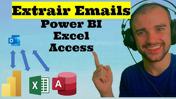 Ler e extrair dados de e-mail com Power Query (#Excel #PowerBI) - Consultar e-mail com SQL no Access