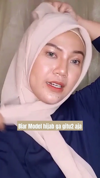 Bosen model hijab gitu2 aja?? #hijabsegiempat #hijab #shorts #kerudungsegiempat #tutorialhijab