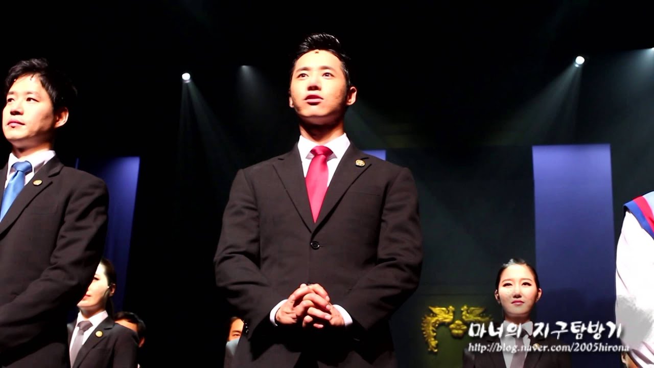 150530 뮤지컬 "그날들" 커튼콜 오종혁 무영 인사(제주)