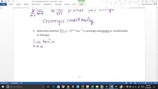Section 9 5 Absolute and Conditional Convergence Example 3