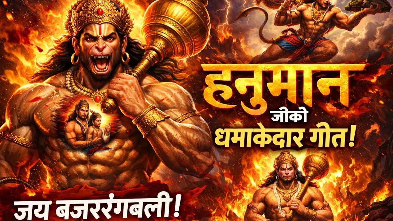 हनुमान जीको आगो झैँ शक्तिशाली गीत 🔥 | जय बजरंगबली | Hanuman Bhajan Rap