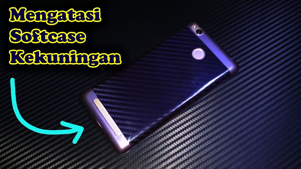 Cara Mewarnai Case Hp Bening Dengan Kertas Krep