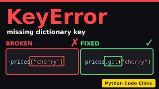 How to Fix Python KeyError: 'key' not found in dictionary (SOLVED) News