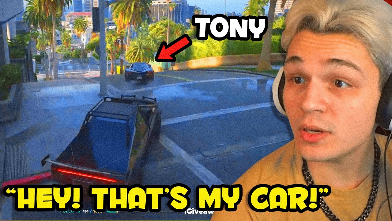 Tony Pranks Ray By Stealing His Car Via Player Contract 😂