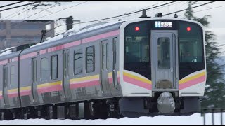 E129系B8編成【4K】信越本線下り429M