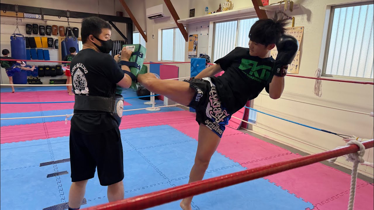 2026/02/01武風庵キックボクシングジム練習風景