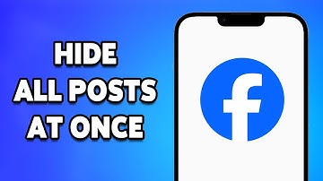How To Hide All Posts At Once On Facebook App 2024 | Bulk Hide Your Facebook Posts