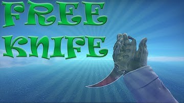 How To Get A Knife In CS:GO FOR FREE!!!! (FAST & EASY)