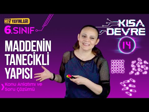 6.SINIF FEN - Maddenin Tanecikli Yapısı - Konu Anlatımı, Soru Çözümü - 14.Ders