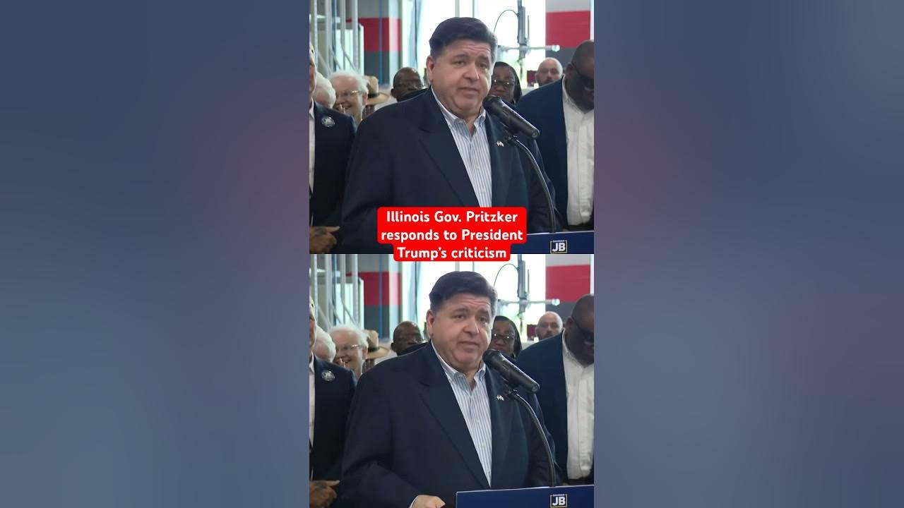 Illinois Gov. Pritzker responds to President Trump’s criticism #trump #news Illinois Gov. Pritzker responds to President Trump’s criticism #trump #news