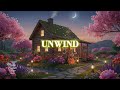 Gentle Acoustic Guitar Sleep Music ~ Peaceful Night Outdoor Ambience for Calm & Deep Relaxation