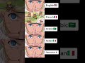 Multiclonage  naruto narutoshippuden japanese english french italian arabic