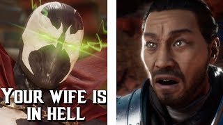 Mortal Kombat 11 - Spawn's Most SAVAGE Intro Dialogues!