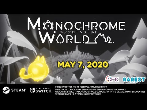 Nintendo Switch / STEAM 「Monochrome World」 Launch Trailer