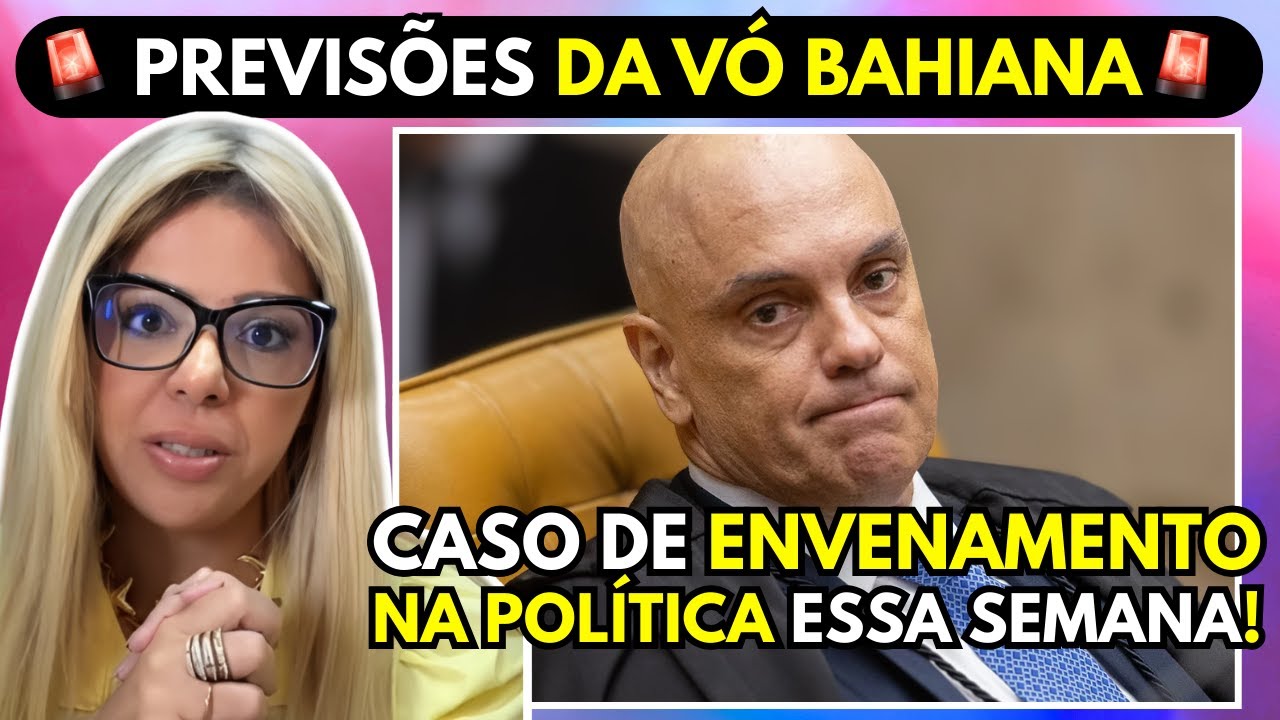 VÓ BAHIANA REVELA DESENCARNE NA POLÍTICA!!! 