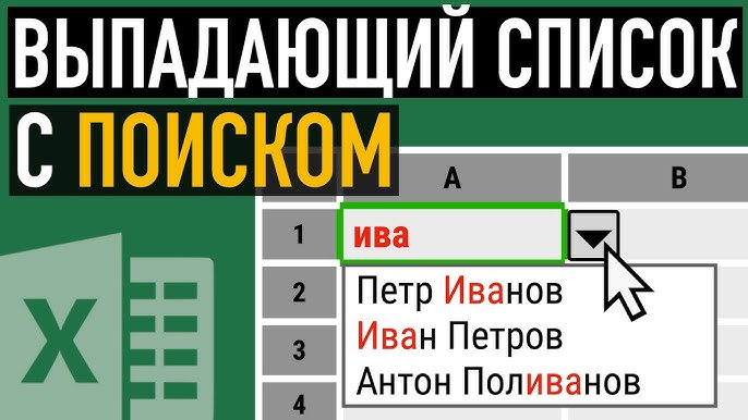 Создание раскрывающегося списка - Служба поддержки Майкрософт Как создать в Excel выпадающий список с подсказками
