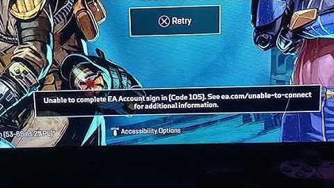 unable to complete ea account sign in apex legends