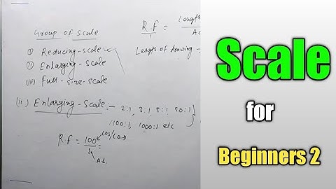 Scale| Enlarging Scale| Representative Fraction| #graphicsmission| RF| Engineering Drawing|