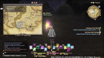 Final Fantasy XIV A Realm Reborn - Diremite Web Farming Spot (Important Weaver Material)