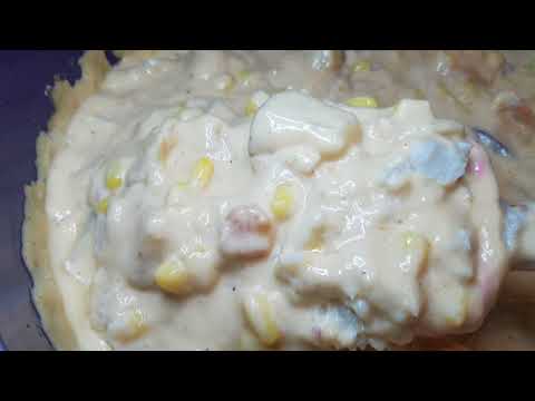 Shrimp & Crabmeat Corn Chowder