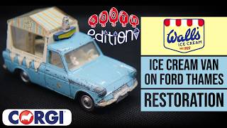 🎵 Restoring a Rare Corgi 474 Musical Walls Ice Cream Van | Music Box Repaired!