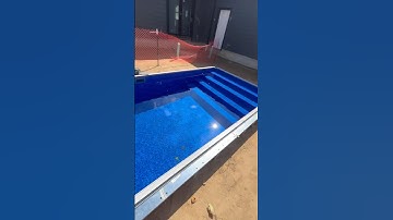 DEFINITELY WARRANTS A NEW LINER #swimmingpool #liner #shorts