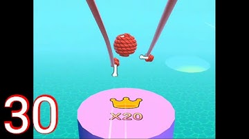 Rope-Man Run - All Levels #30 Android, iOS Gameplay | Kick Tom