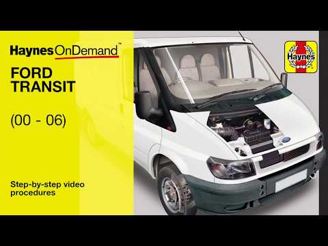 Fix your Ford Transit diesel (2000 - 2006) with Haynes&rsquo;s video tutorials