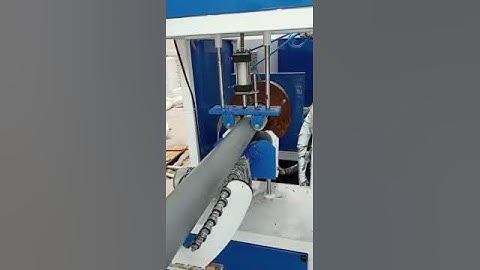 Semi automatic pvc pipe socket machine