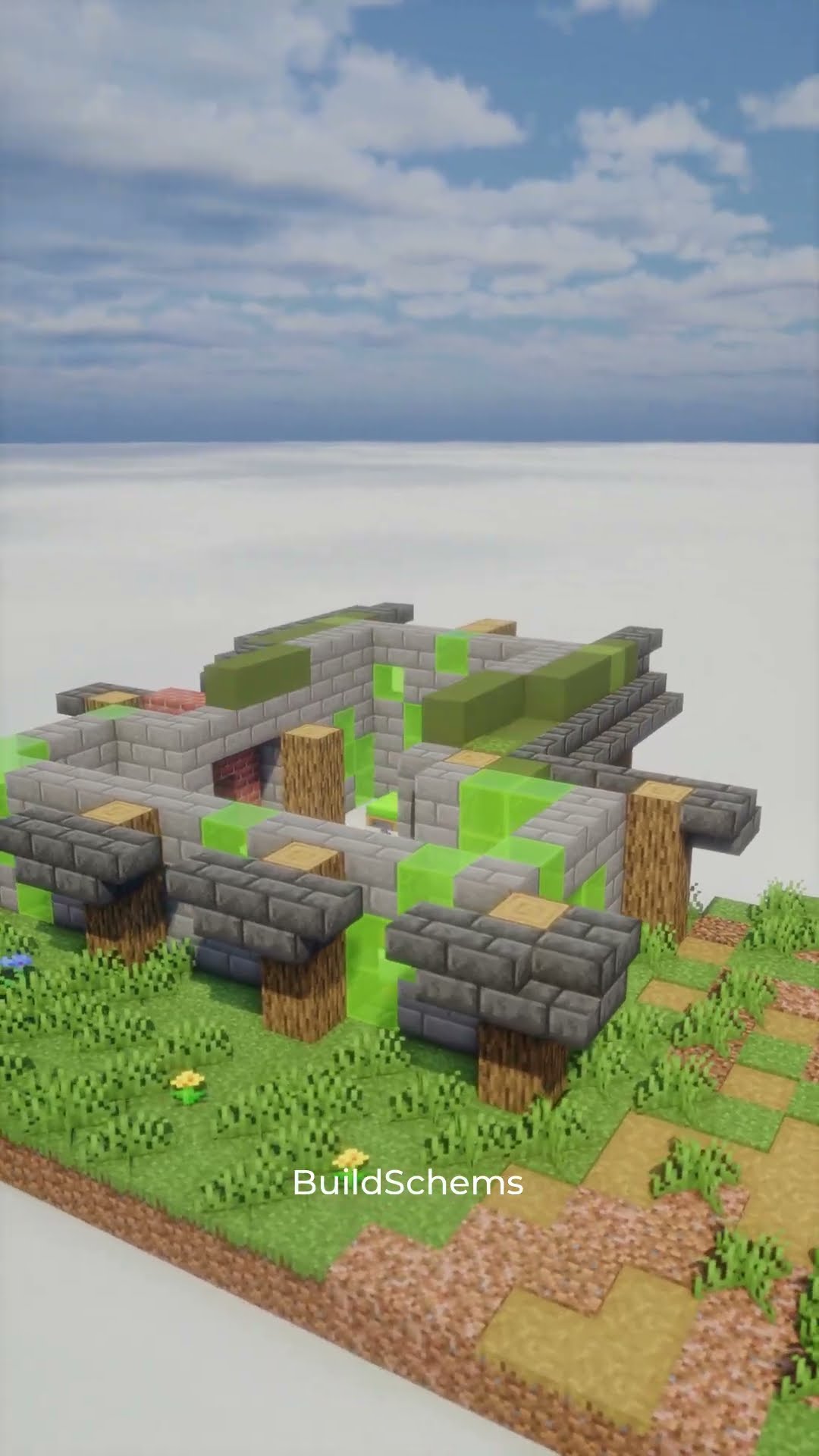 Steampunk Fantasy House Build — watch the build in Minecraft