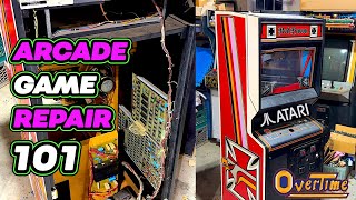 Celebrity Arcade Game Repair 101 - LIVE! 🧰 featuring Atari's Red Baron (1981) ✠🎖️ fuses, power supply, PCBs Net Worth