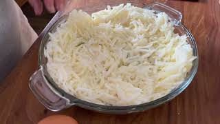 Hash brown quiche