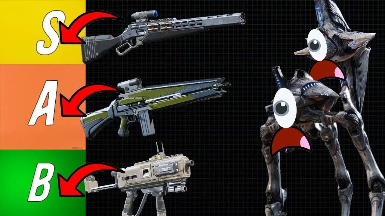 UPDATED Primary Tier List Against the Illuminates | Helldivers 2 - YouTube