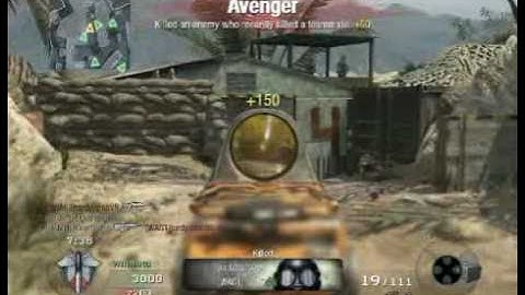 Black Ops -MAP FIRING RANGE- Top 9 killstreak - nocr9or18