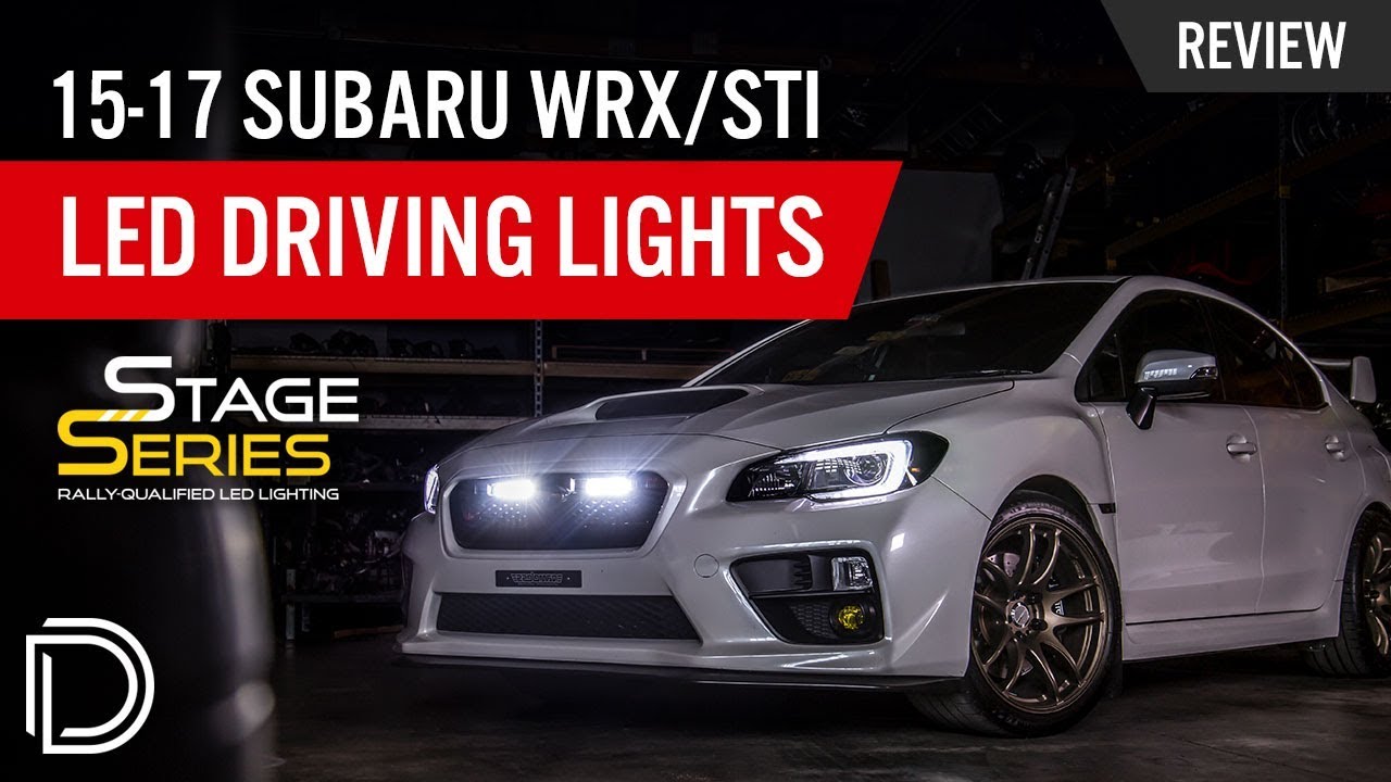 Diode Dynamics White Light LED Driving Light Kit - 2015-2017 WRX