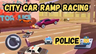 City Car Racing | Police Madness | Mega Ramp | Gameplay screenshot 2
