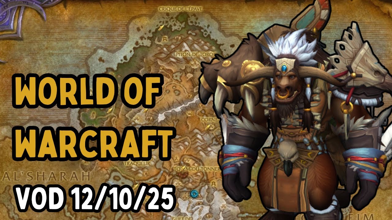 MAMOKY me raid ! - World of Warcraft - VOD 12/10/25