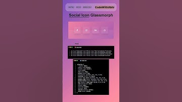 Social media icon with animation ￼#shorts #trending #coding #shortsfeed #youtubeshorts #webdev #js