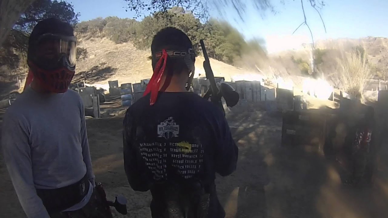 Field Of Fire paintball field YouTube