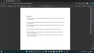 Question set 15 | DATABASE MANAGMENT SYSTEM | Java Institute