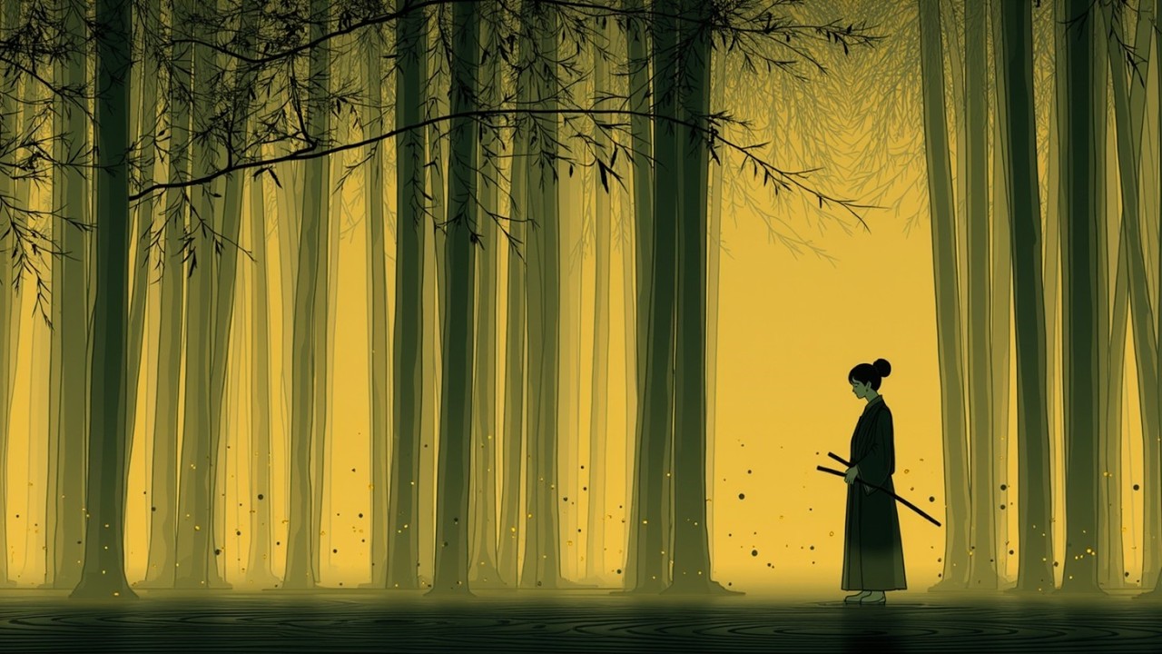 Japanese Zen Music | Japanese Flute Music for Deep Sleep ~ Bamboo ...