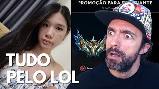 STREAMER DE LOL TERMINA COM NAMORADO E LARGA EMPREGO SÓ PARA ATINGIR O DESAFIANTE