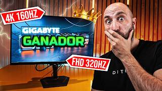GIGABYTE M27UP 🔥 27" DUAL 4k 160hz | FHD 320Hz SUPER EQUIPADO