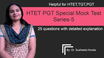 PGT Computer Science Mock Test Series-5|HTET|HSSC|DSSSB|KVS|NVS|Hindi