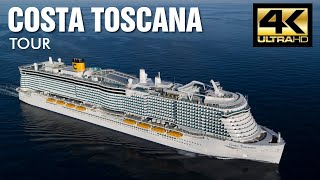 ¡Explorando el Costa Toscana: Descubre el interior del barco mas moderno de Costa Cruceros!