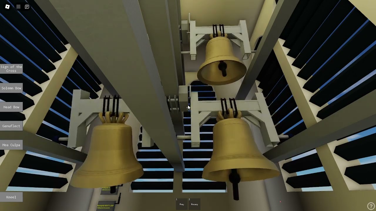 Roblox - Kostel Neposkrvněné Početí Panny Marie - zvony