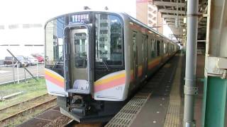 信越本線　E129系6両（4両＋2両）　B9編成＋A18編成　新潟行き【453M】　長岡発車